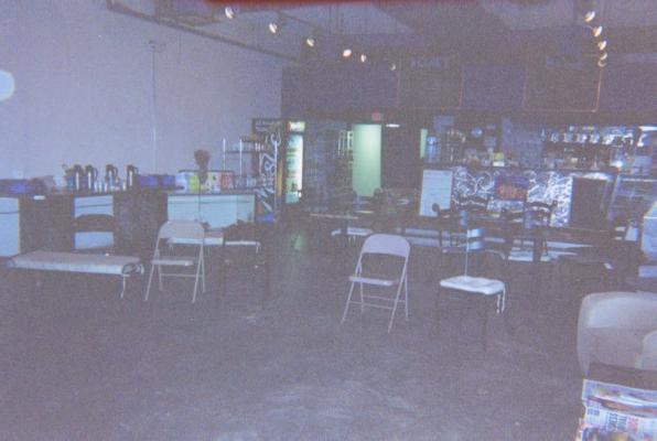 the room is empty...